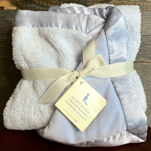 🆕 NWT Pottery Barn Kids Stroller Blanket, New (Incredibly Soft) - Picture 3 of 9